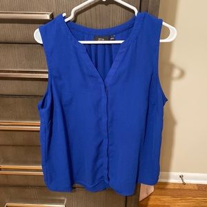 Apt 9, blue, sleeveless shirt